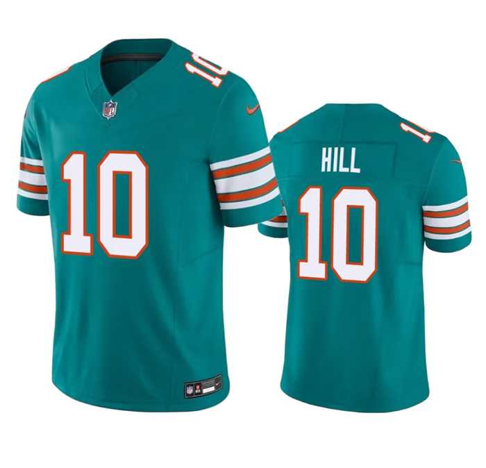 Men & Women & Youth Miami Dolphins #10 Tyreek Hill Aqua 2023 F.U.S.E Vapor Limited Stitched Football Jersey->miami dolphins->NFL Jersey
